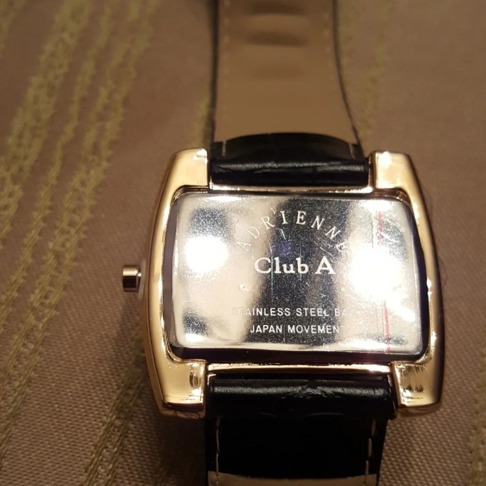 New watch. By Adrienne.